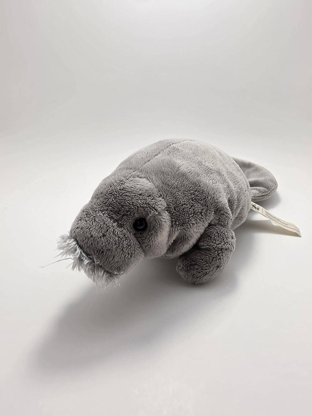 WWF Plush Manatee Stuffed Animal (9 inch)
